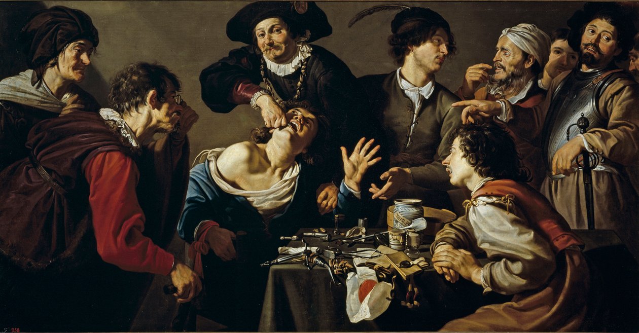 The Quacksalver by Theodor Rombouts