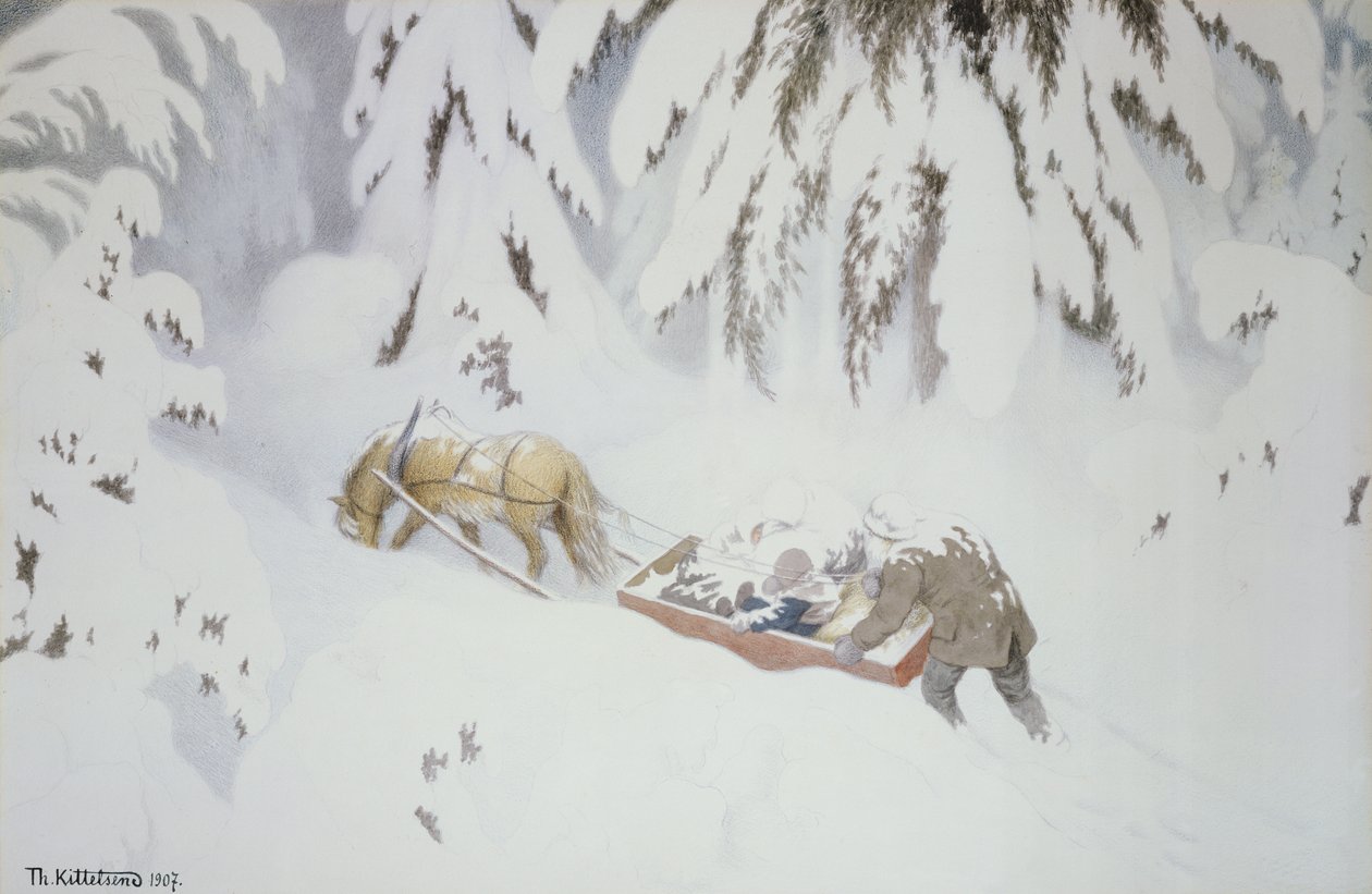 Christmastroll by Theodor Kittelsen