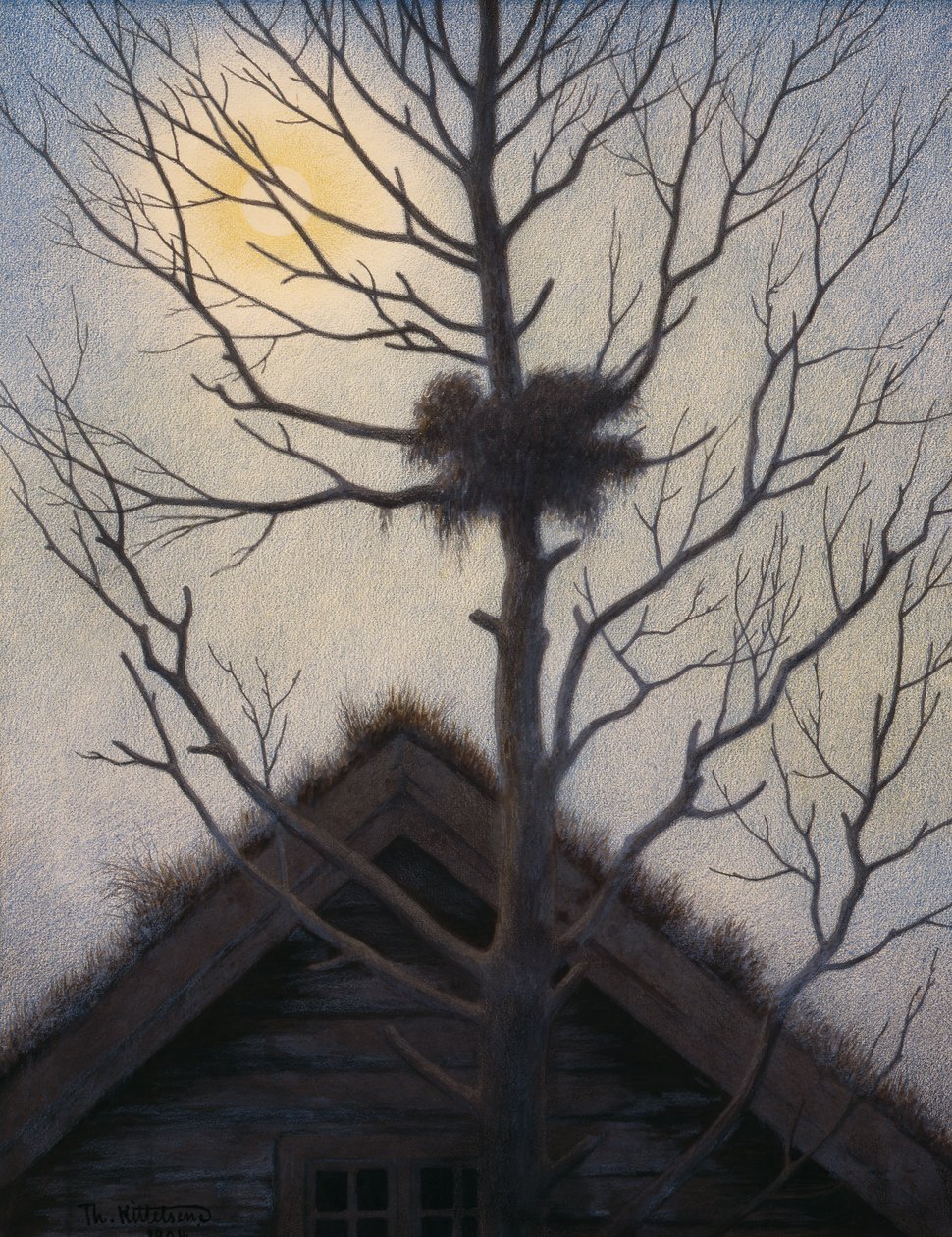 Deserted by Theodor Severin Kittelsen