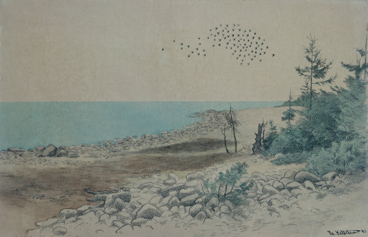 Jomfruland by Theodor Severin Kittelsen