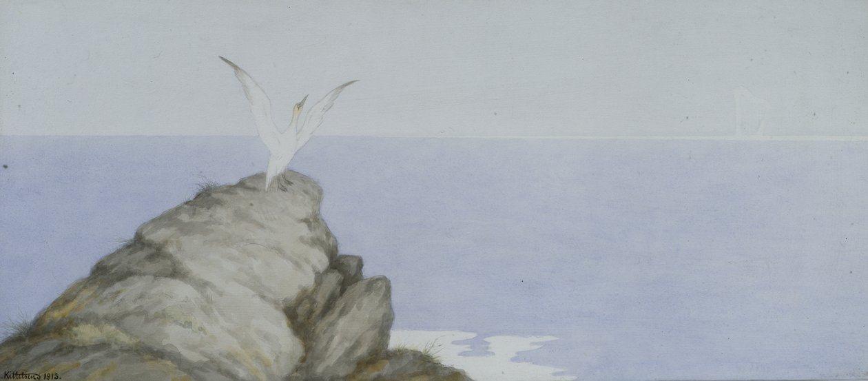 Seabird by Theodor Kittelsen