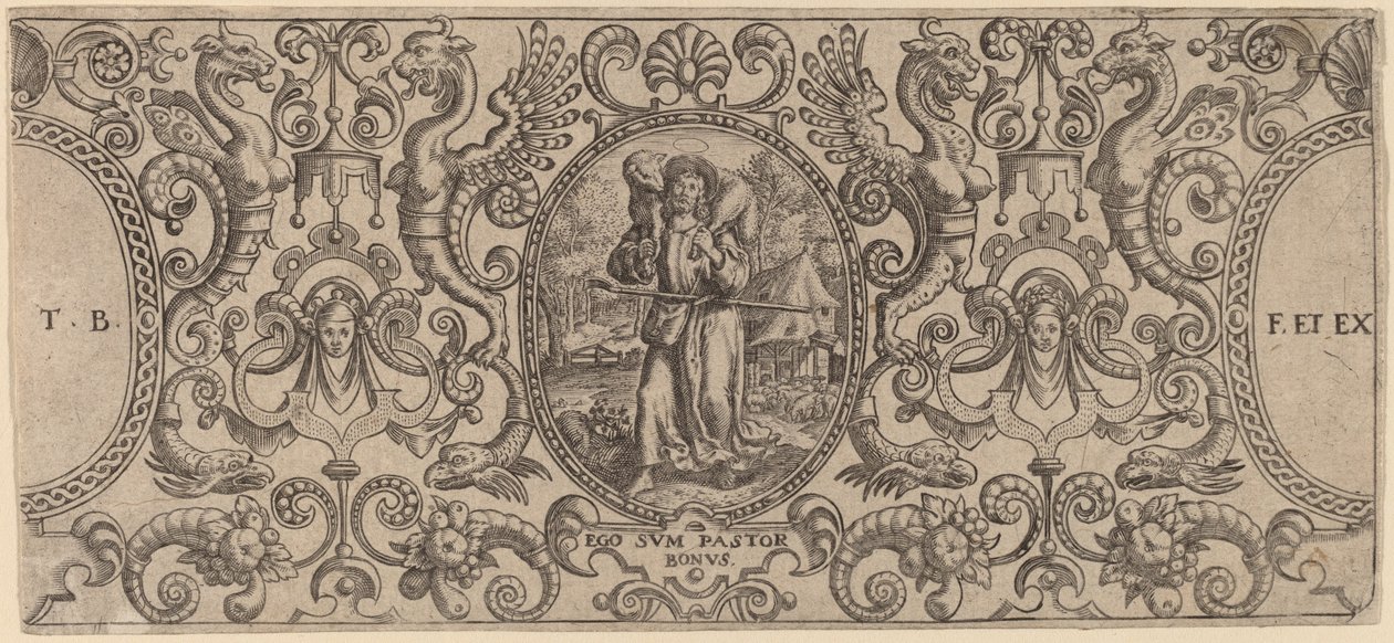 Ornament by Theodor de Bry