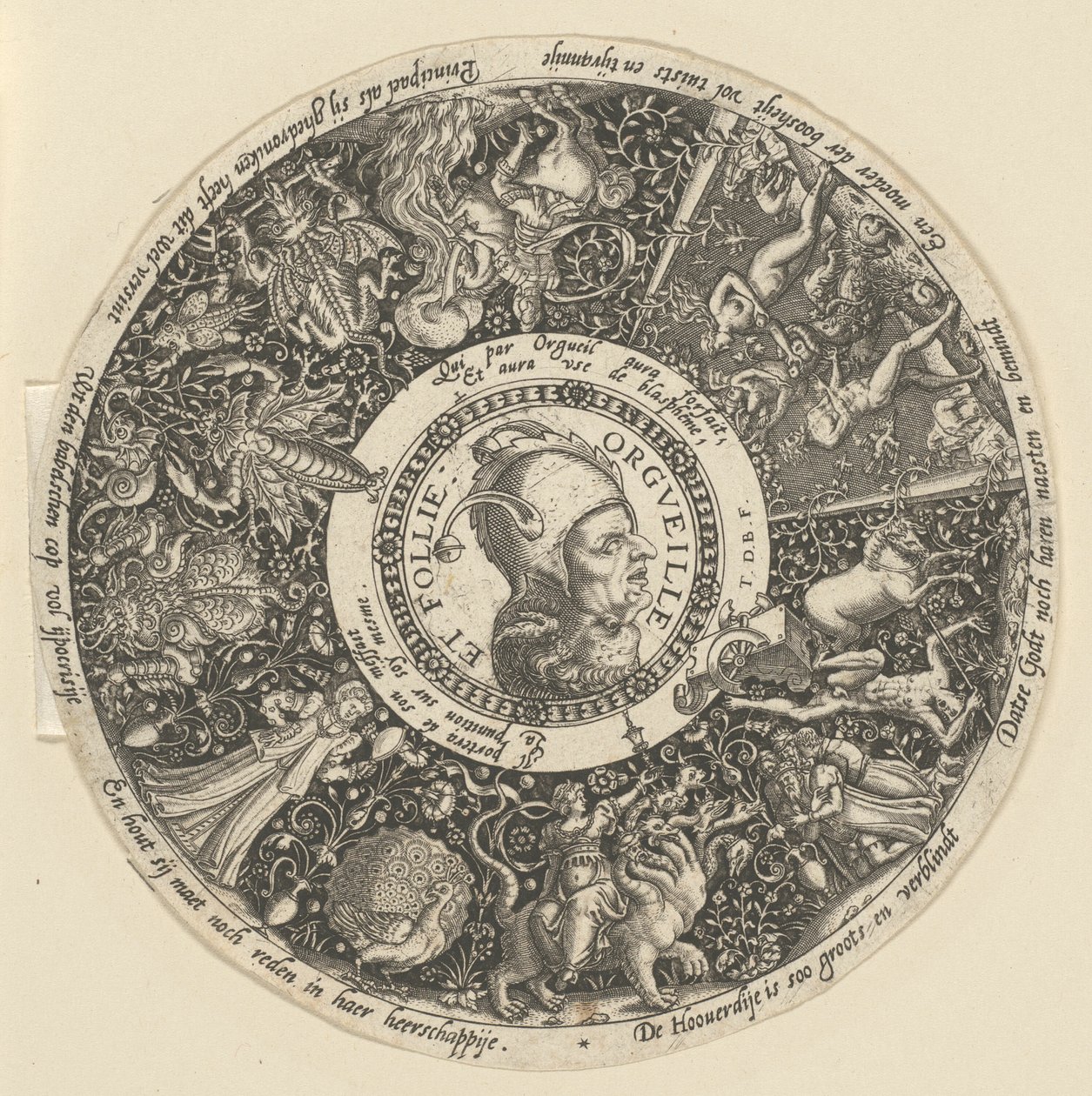 Pride and Madness by Theodor de Bry