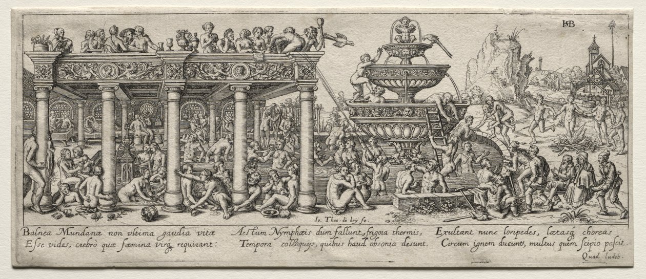 The Fountain of Youth by Theodor de Bry