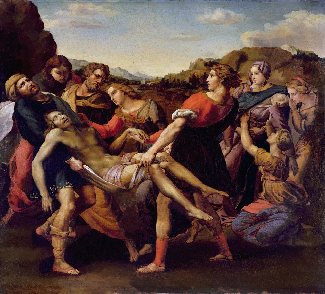 Deposition by Theodore Gericault