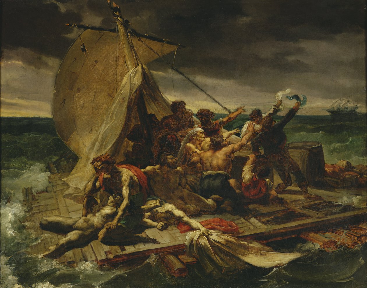Study for The Raft of the Medusa by Theodore Gericault