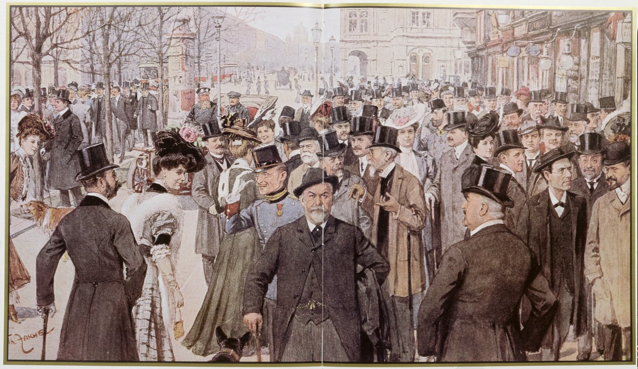 The Ringstrasse, Vienna by Theodore Zasche