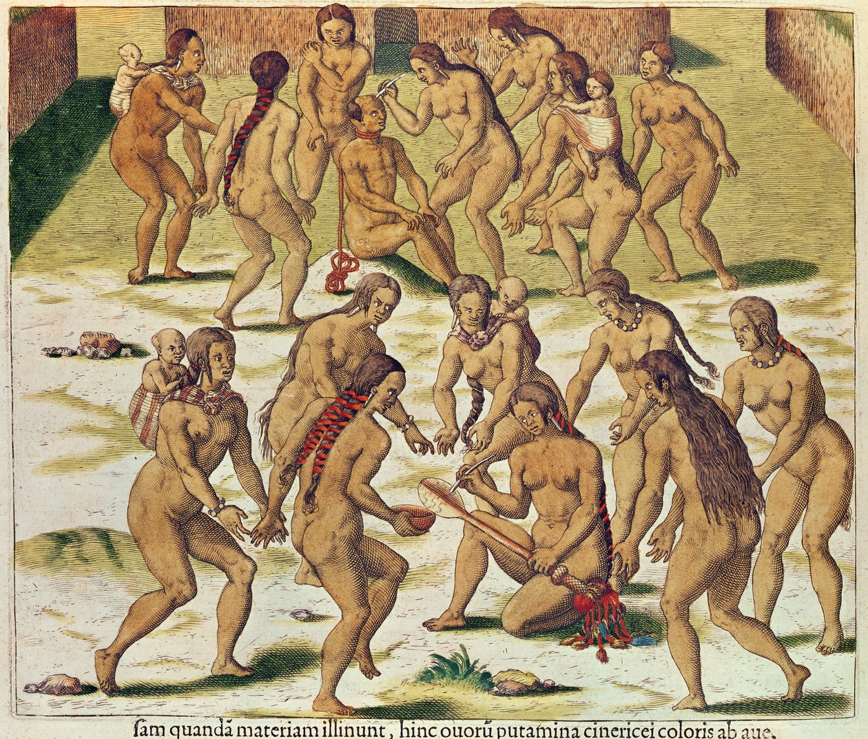 Americae Tertia Pars, How I Fell into the Hands of the Enemy by Theodore de Bry