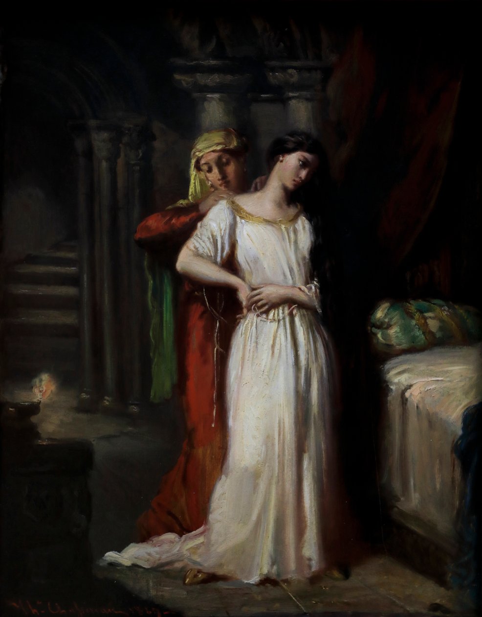 Desdemona Retiring to Her Bed by Théodore Chassériau