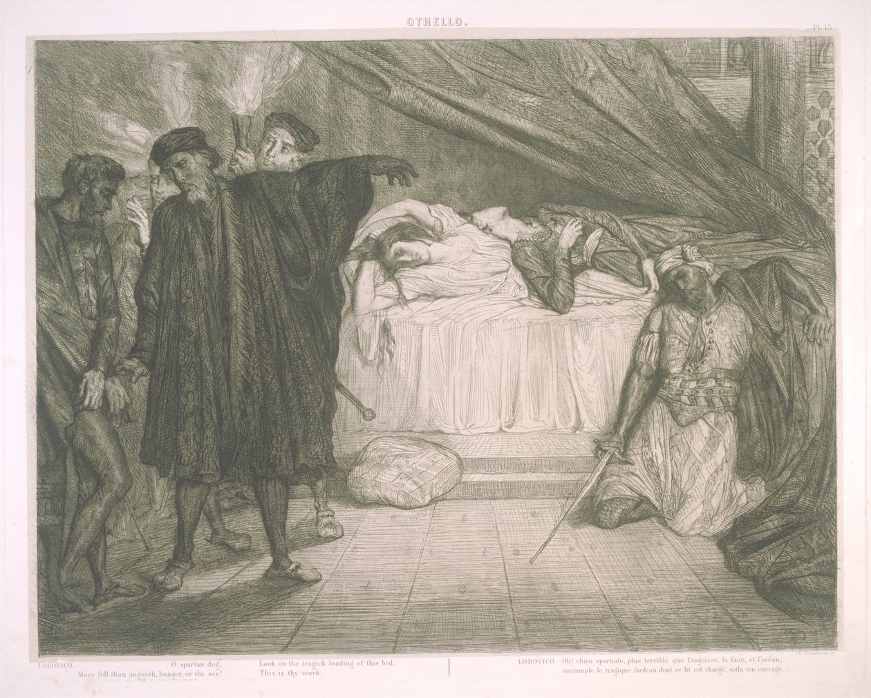Othello by Théodore Chassériau
