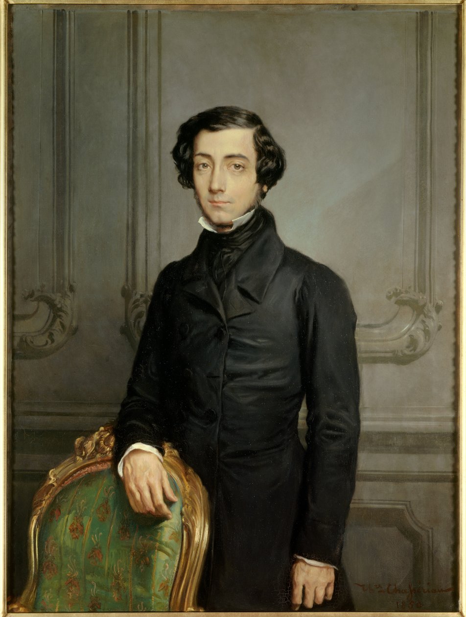 Portrait of Alexis Charles Henri Clerel de Tocqueville by Théodore Chassériau