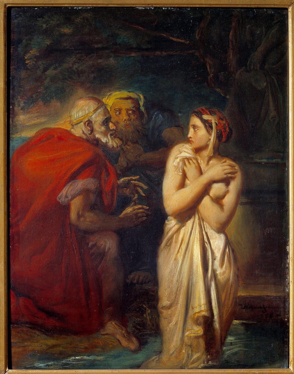 Suzanne and the Elders by Théodore Chassériau