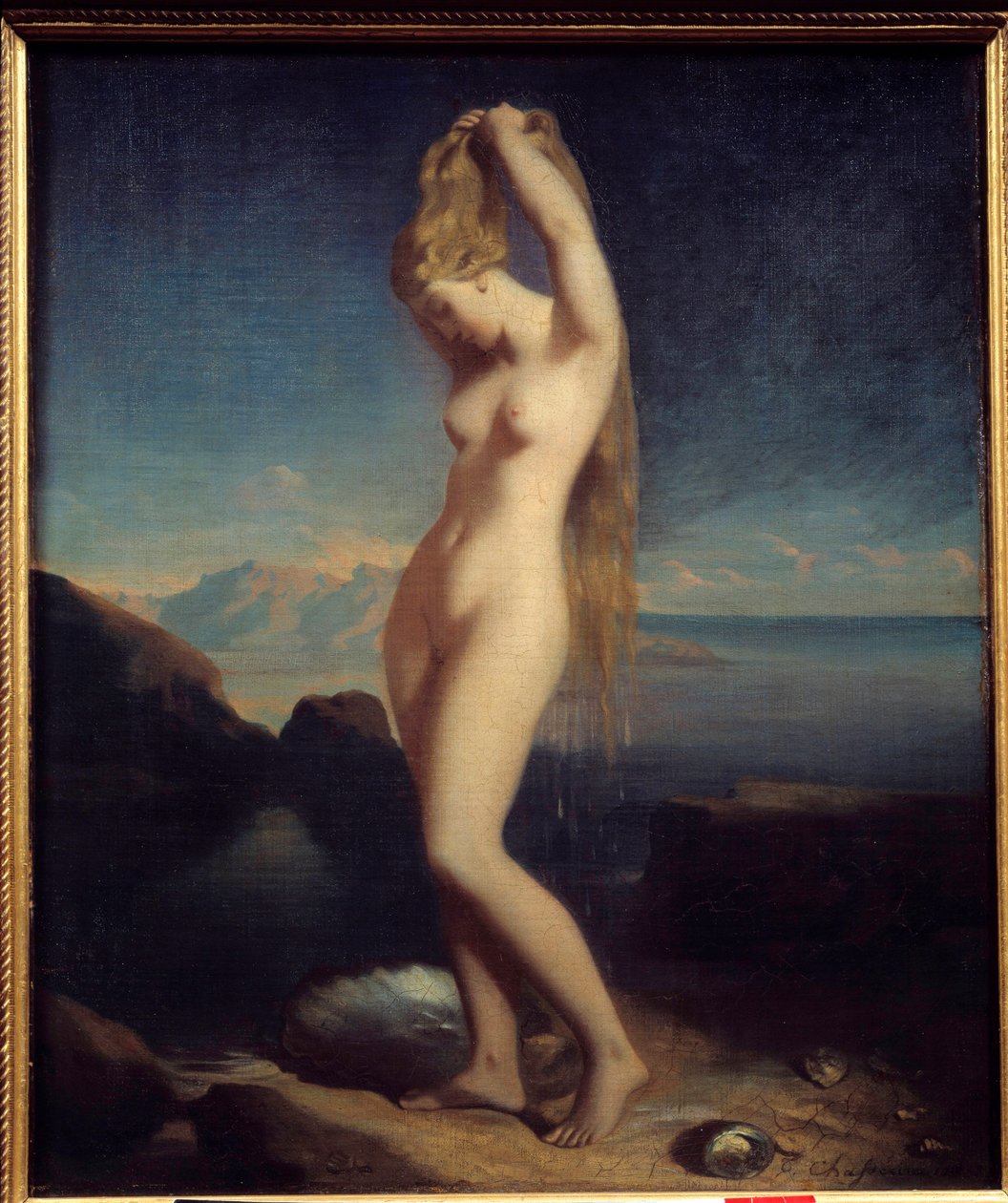 Venus anadyomene or Venus Marine by Théodore Chassériau