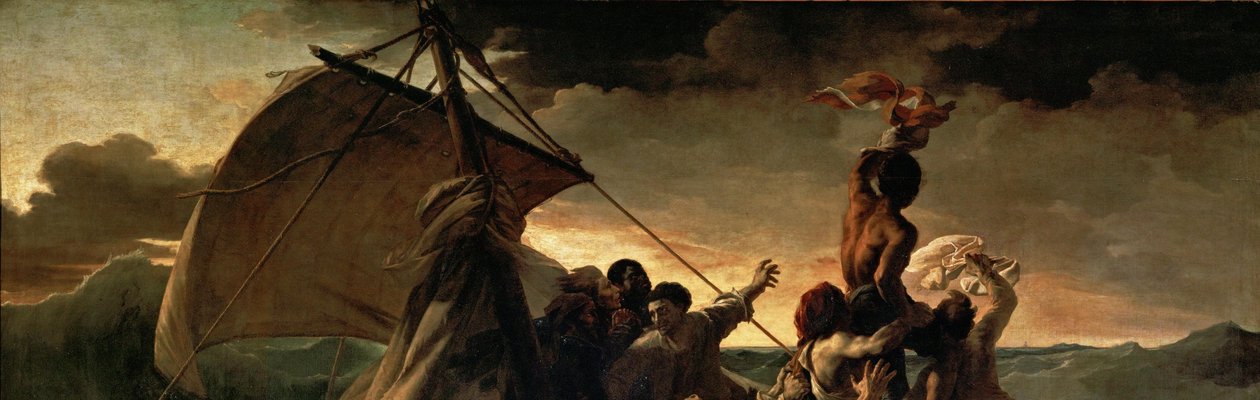 The Raft of the Medusa by Theodore Gericault
