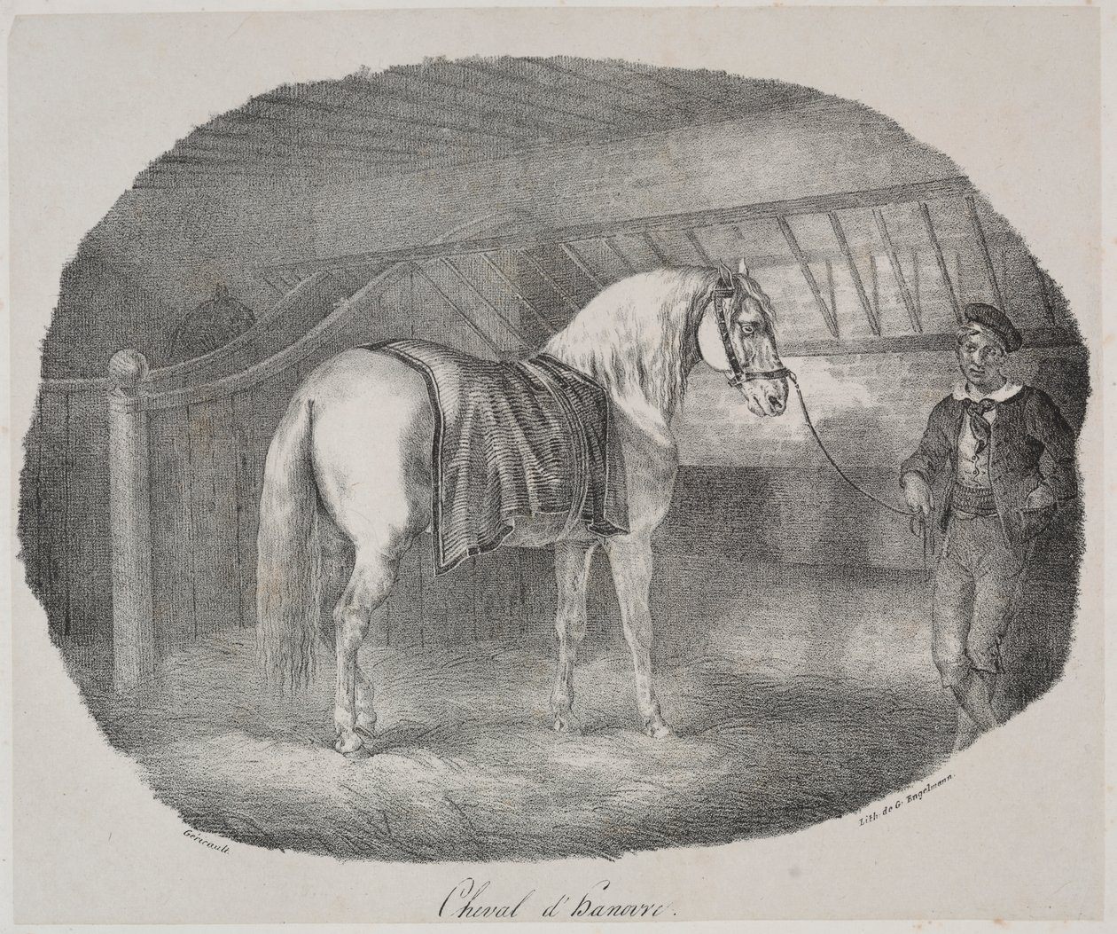 Horse from Hanover by Theodore Gericault