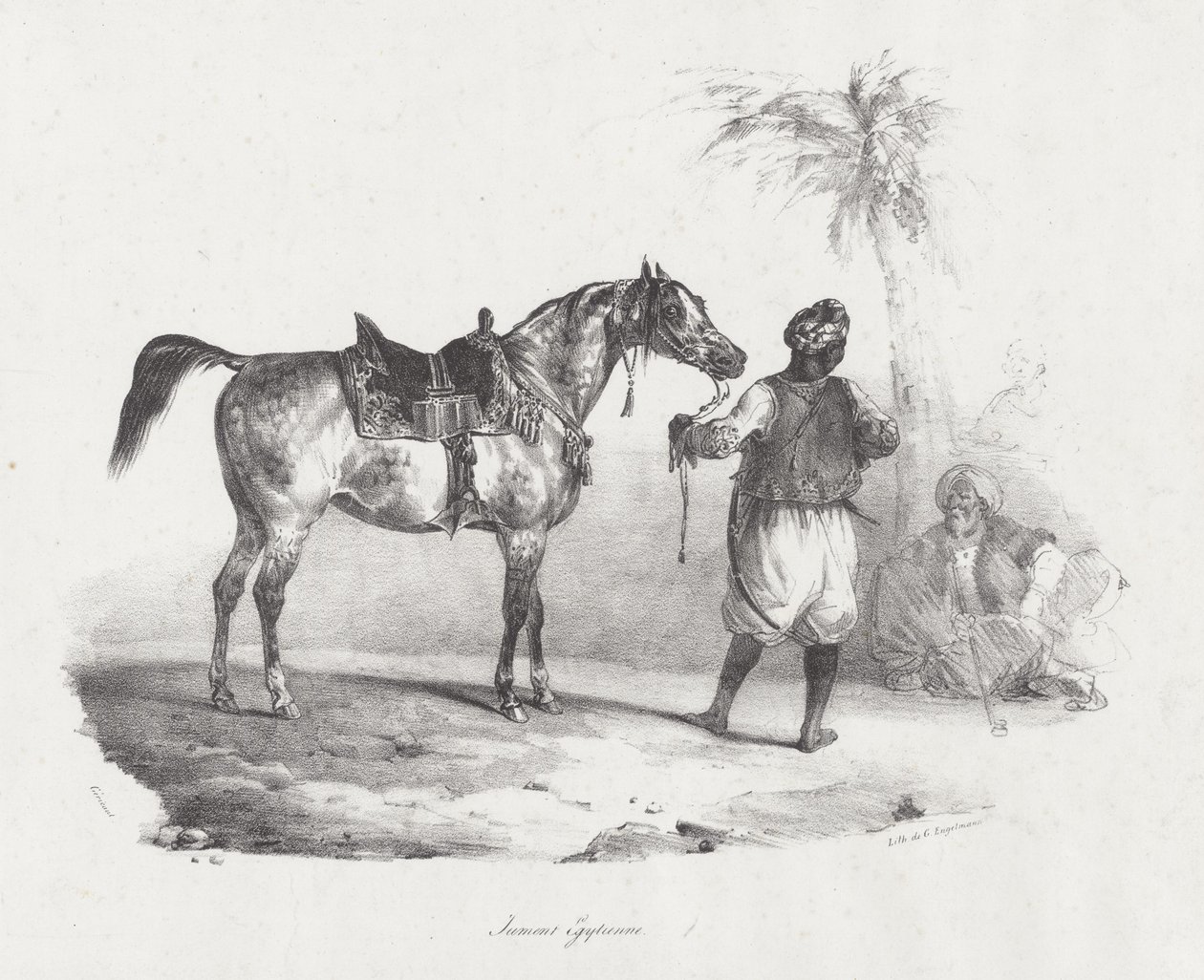 Egyptian Mare by Theodore Gericault
