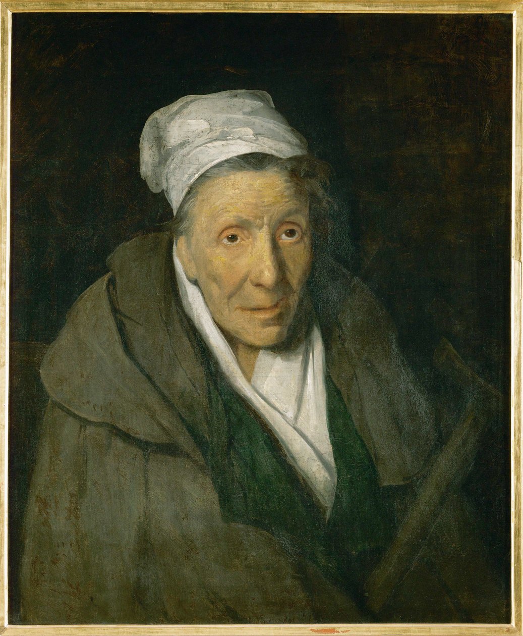 Woman with Gambling Mania by Theodore Gericault