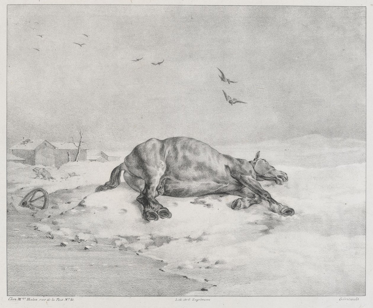 The Dead Horse by Theodore Gericault