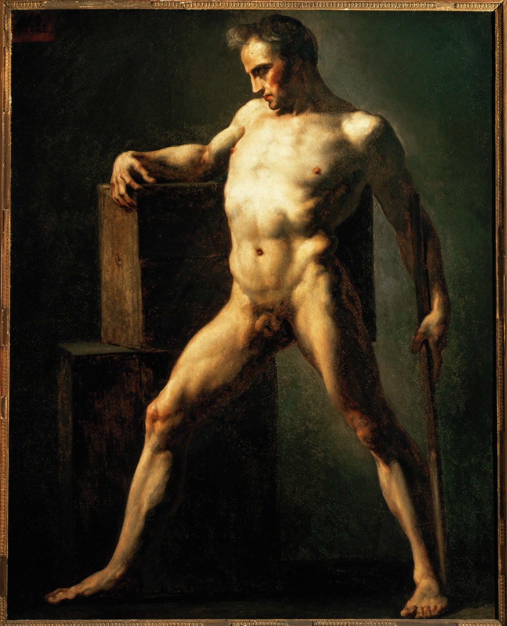 Male Nude by Theodore Gericault