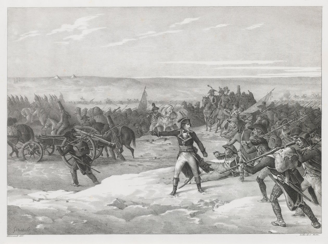 March in the Desert by Theodore Gericault