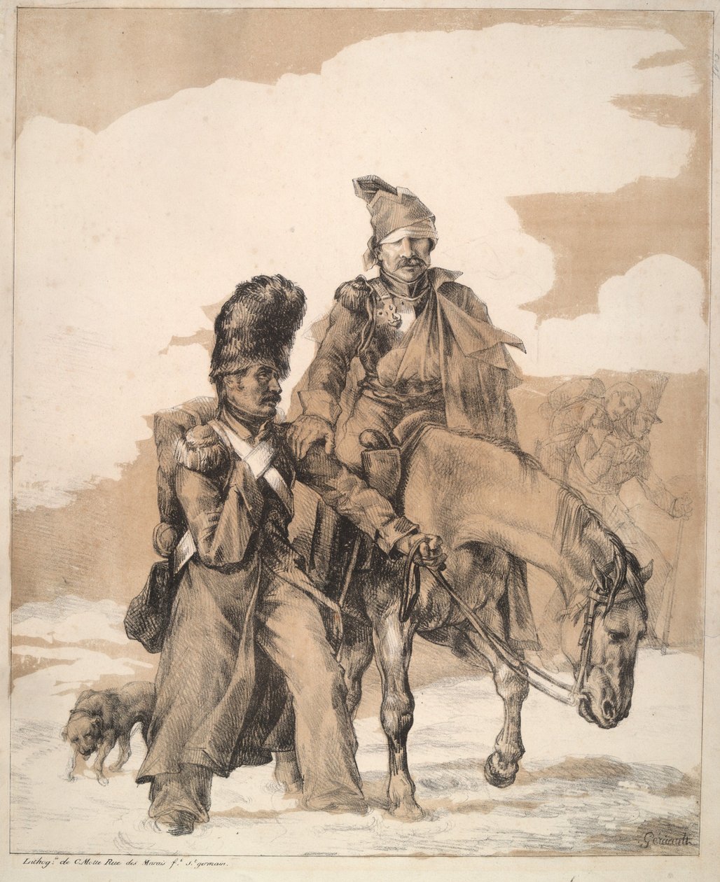 Return from Russia by Theodore Gericault
