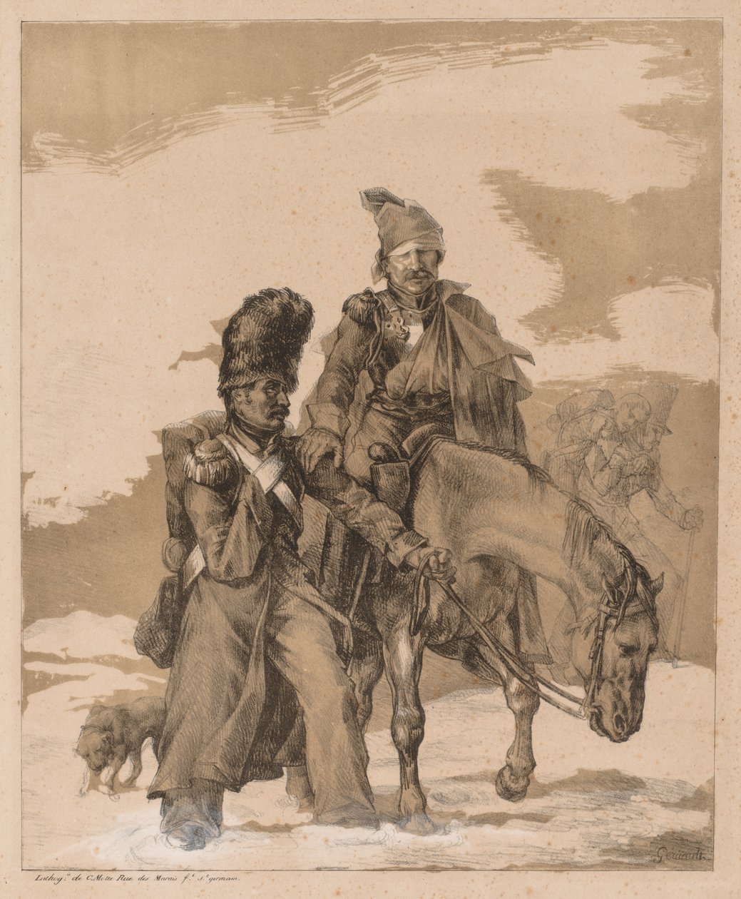 Return from Russia, c1818 by Theodore Gericault