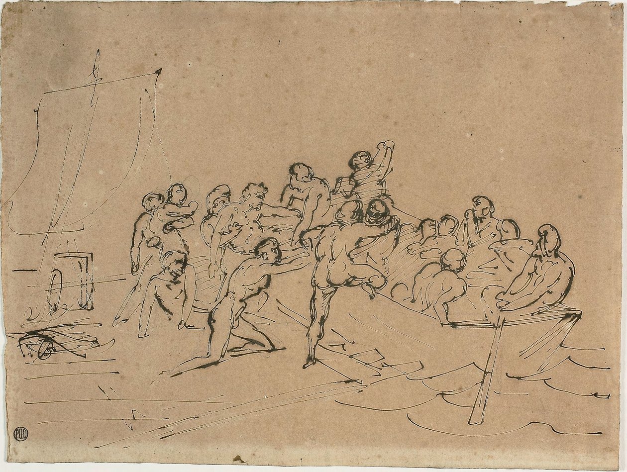 The Rescue of the Survivors of the Raft of the Medusa by Theodore Gericault