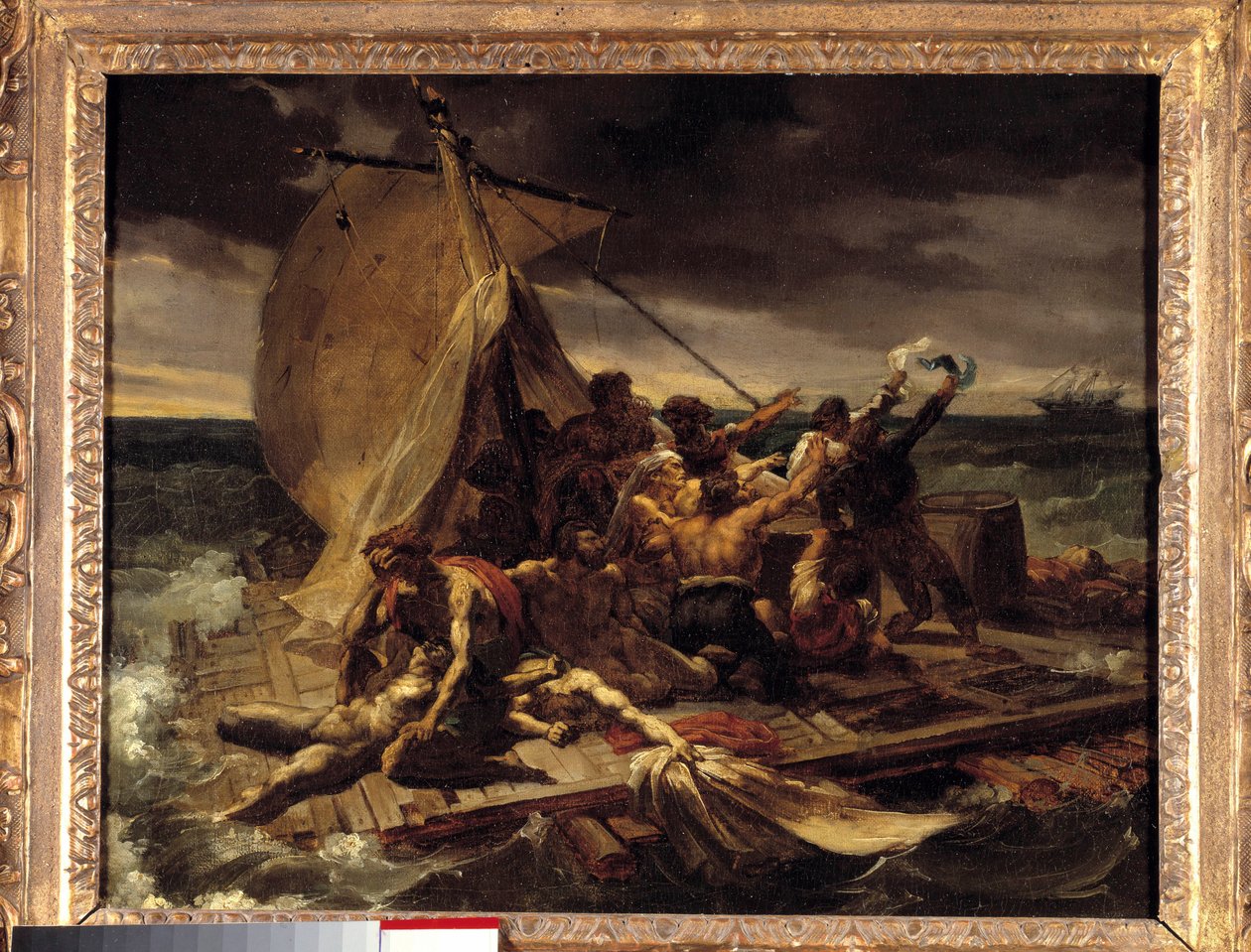 The Raft of the Medusa (Premiere Sketches) by Theodore Gericault