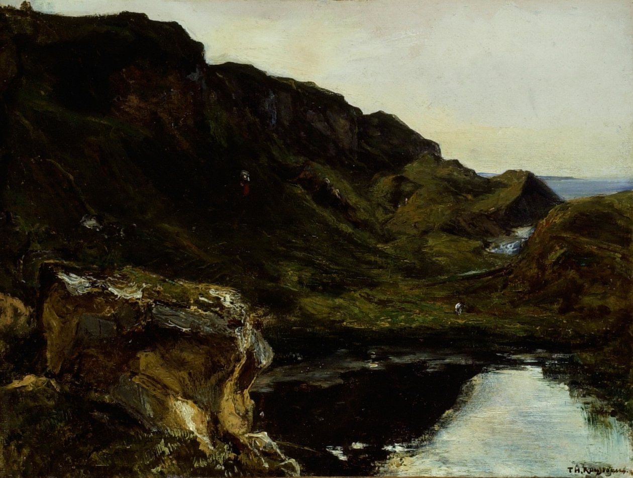 Landscape by Theodore Rousseau