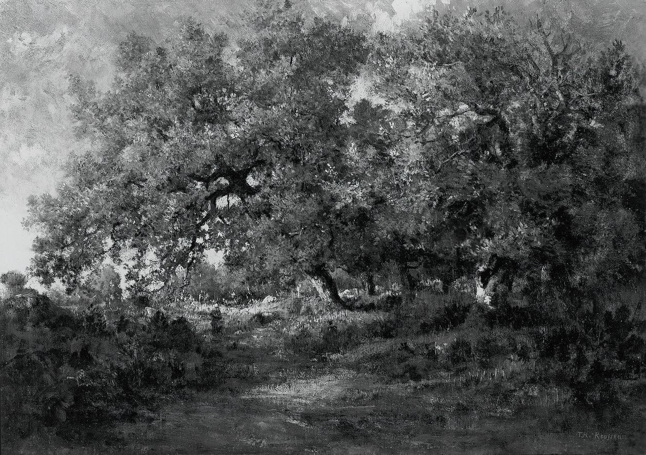 Landscape, c. 1860 by Theodore Rousseau
