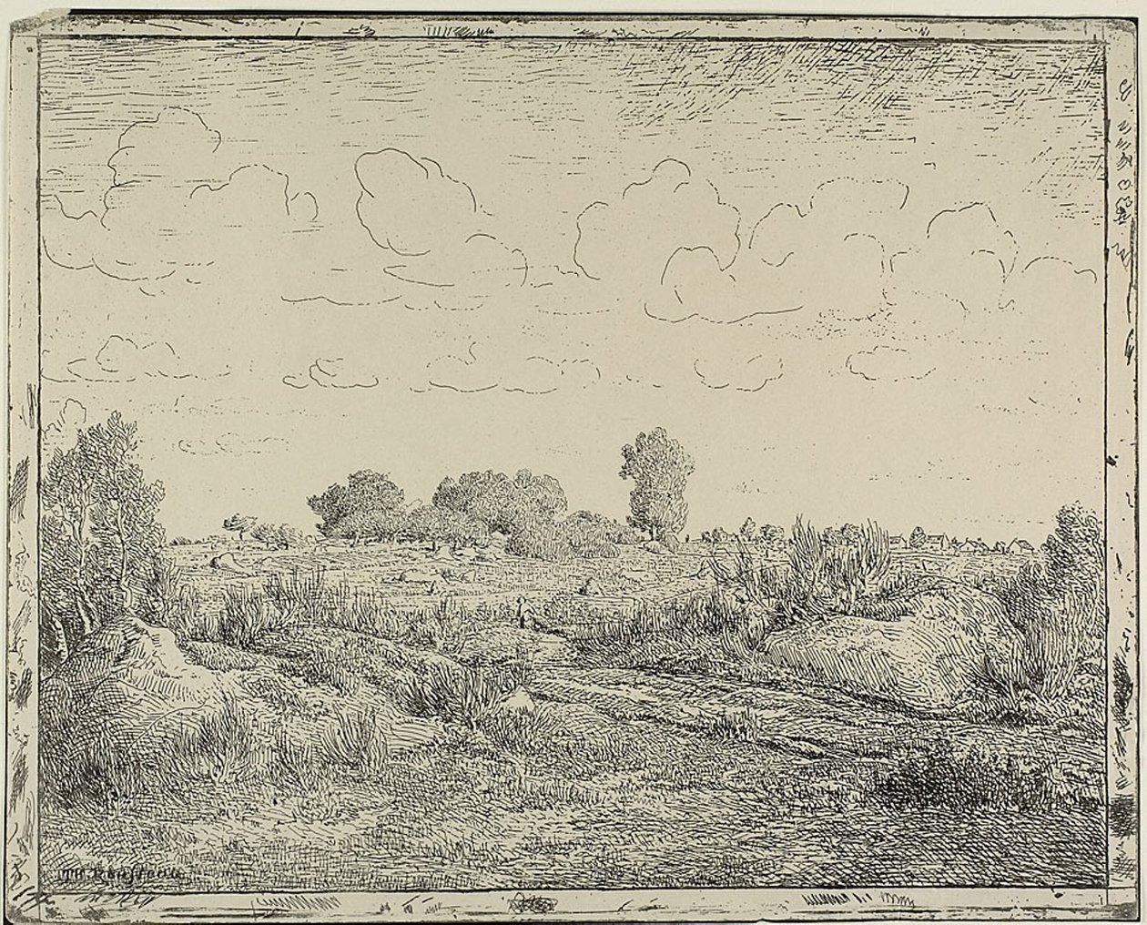 Plain at Plante à Biau by Theodore Rousseau