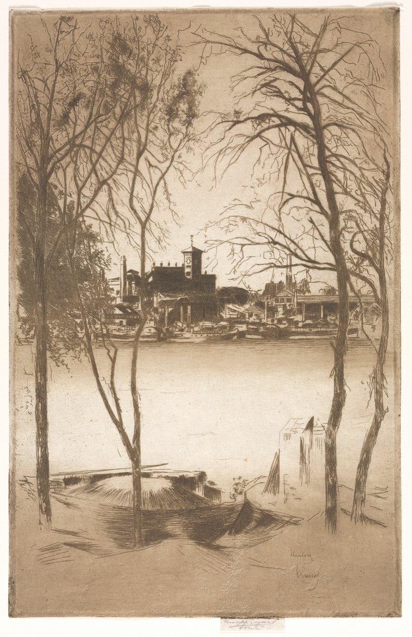 Laburnums and Battersea by Theodore Roussel
