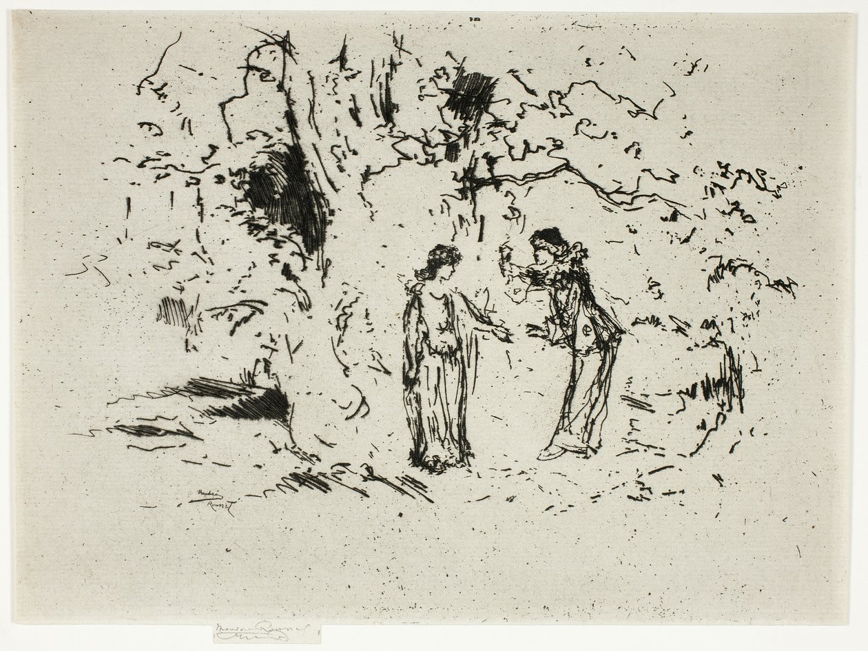 The Pastoral Play by Theodore Roussel