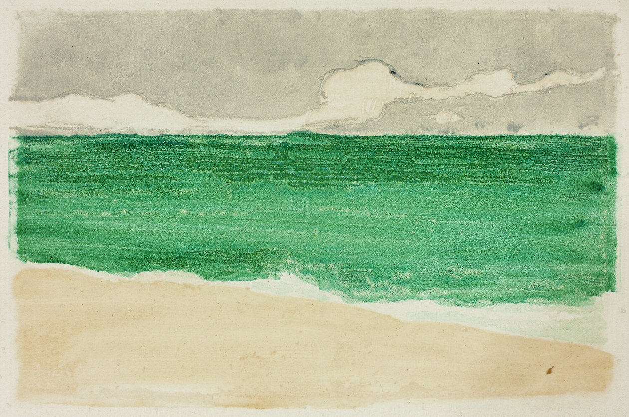 The Sea at Bognor by Theodore Roussel