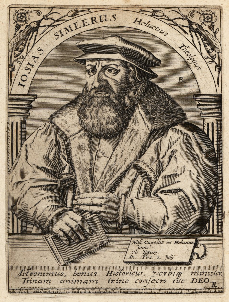 Josias Simmler by Theodore de Bry