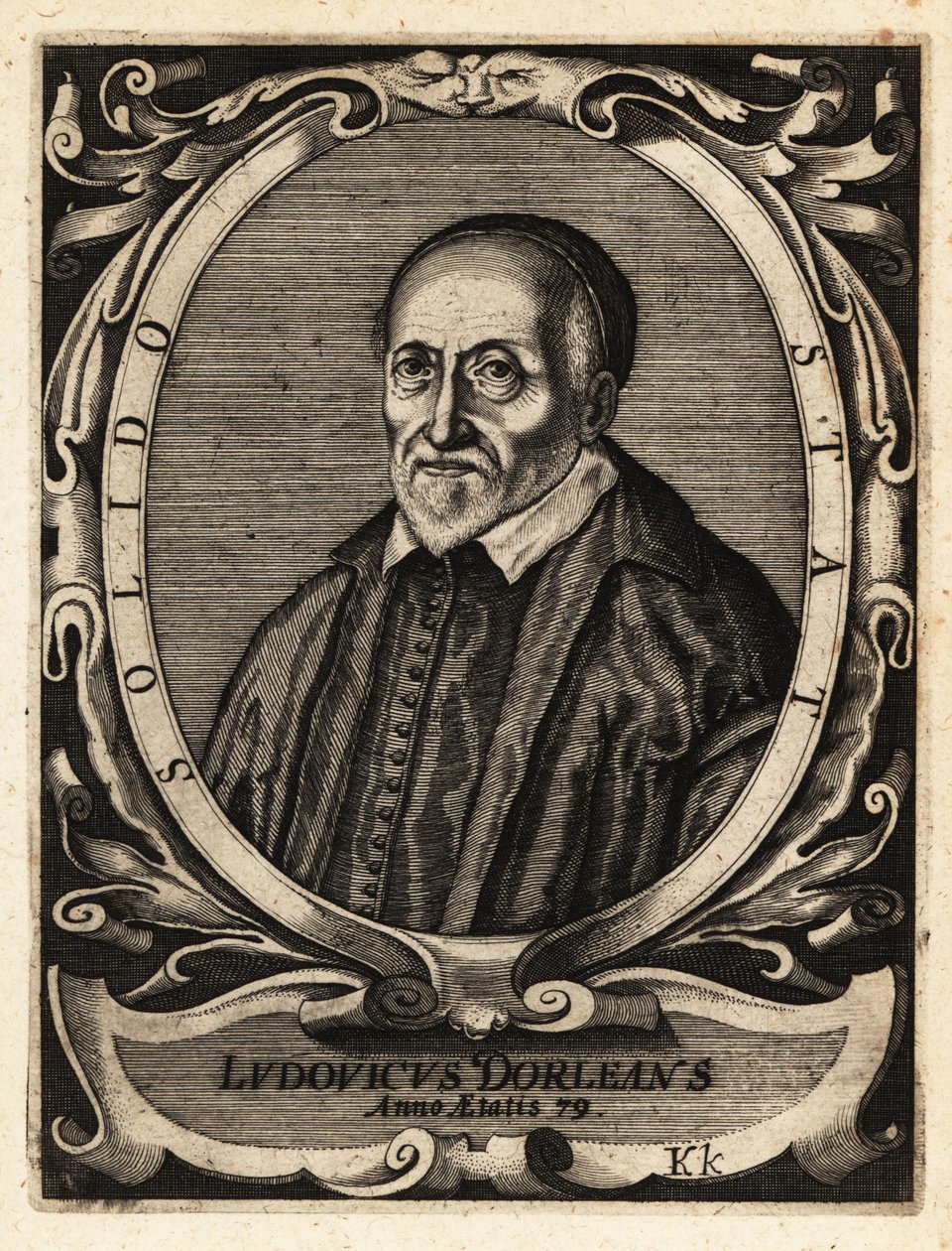 Louis Dorleans, French Poet and Pamphleteer by Theodore de Bry