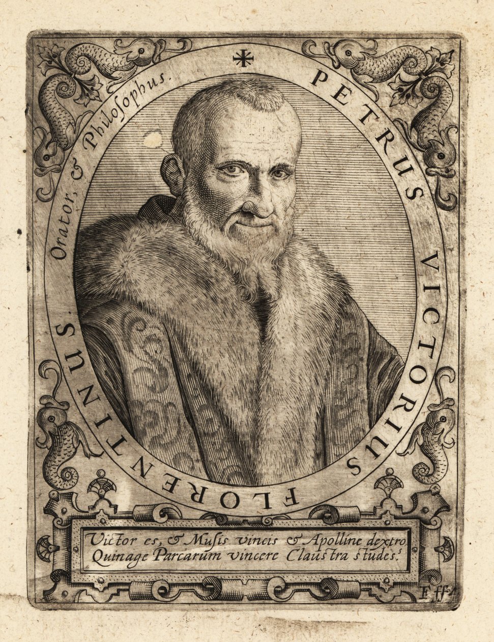 Piero Vettori, Italian Writer by Theodore de Bry