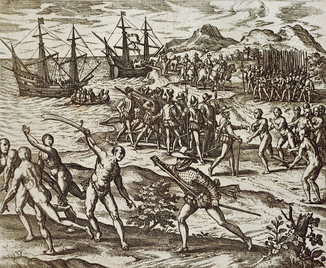 The Spanish In America by Theodore de Bry