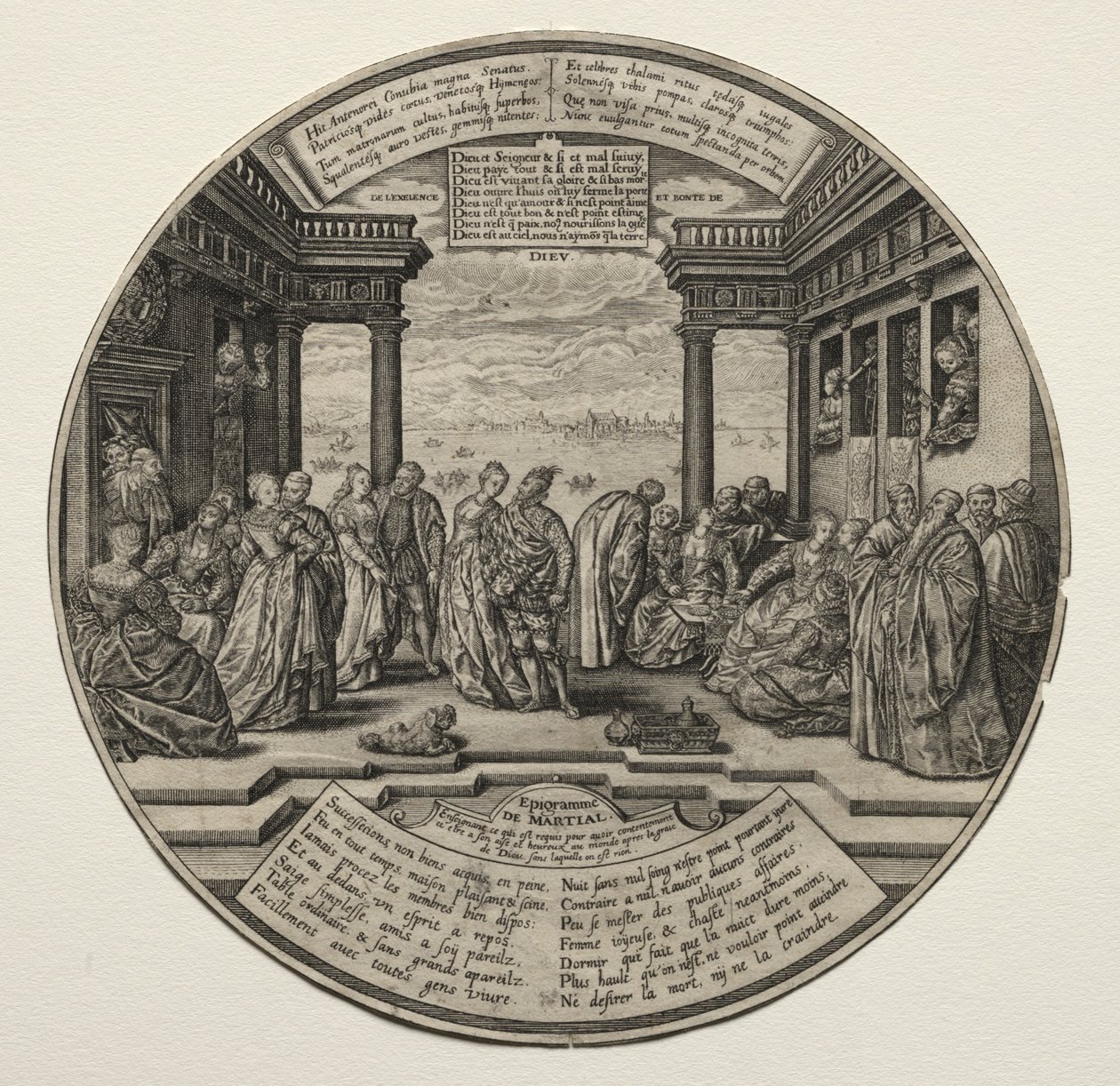 The Venetian Ball by Theodore de Bry