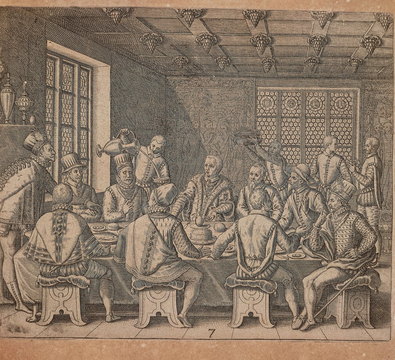 The Egg of Columbus, engraving by Theodor de Bry from Americae pars quarta by Theodore de Bry