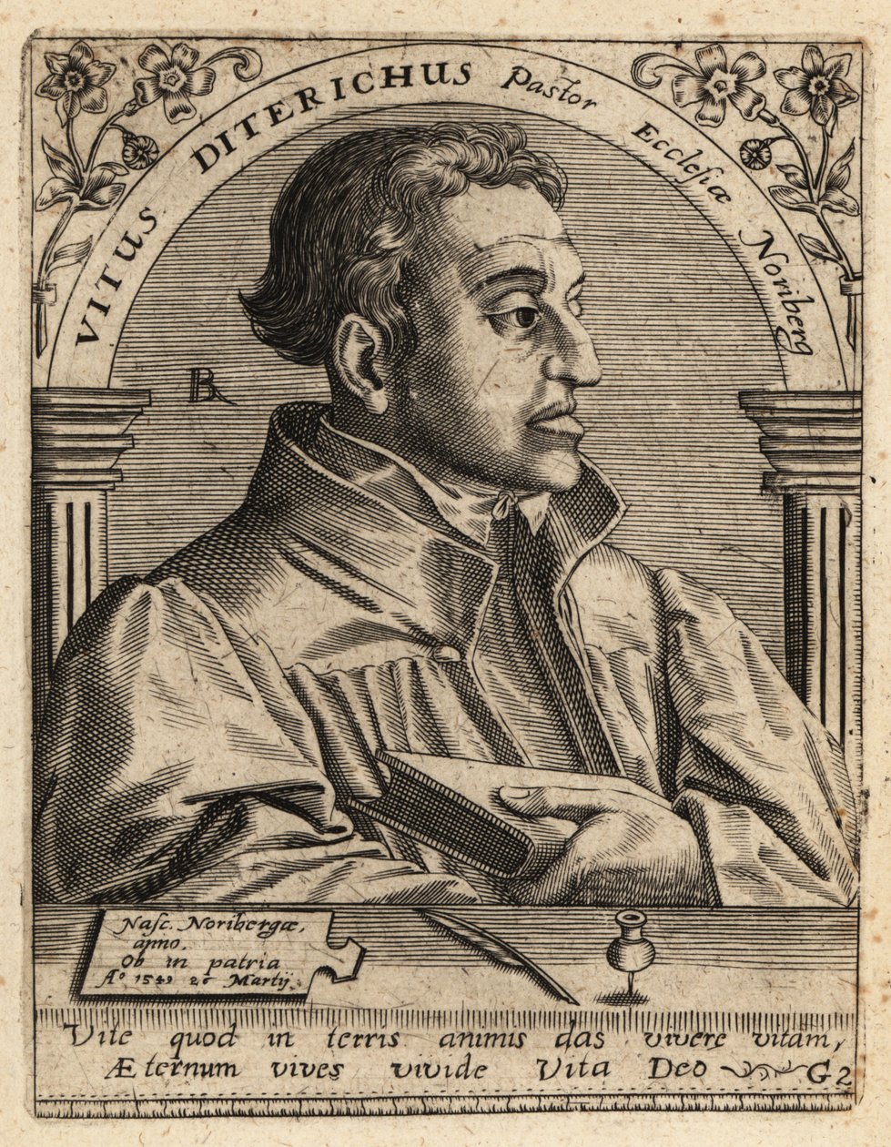 Veit Dietrich by Theodore de Bry