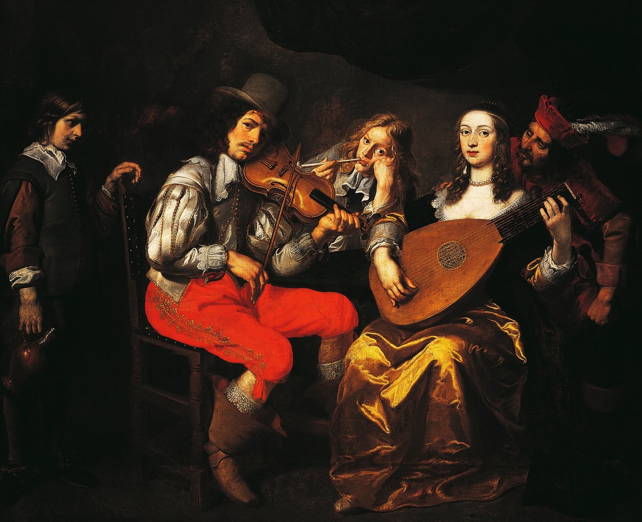The Concert by Theodore van Thulden