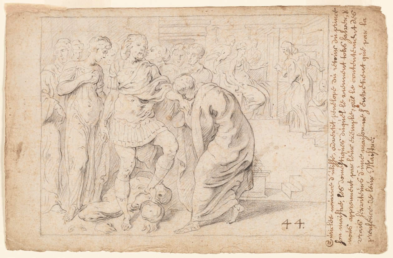 Ulysses receives the Homage of the Loyal Serving-Women by Theodore van Thulden