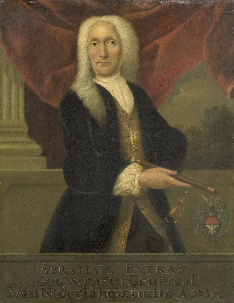 Portrait of Abraham Patras by Theodorus Justinus Rheen