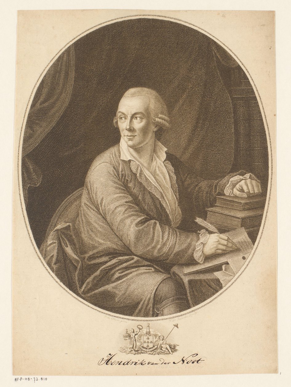 Portrait of Hendrik Karel Nicolaas van der Noot by Theodorus de Roode