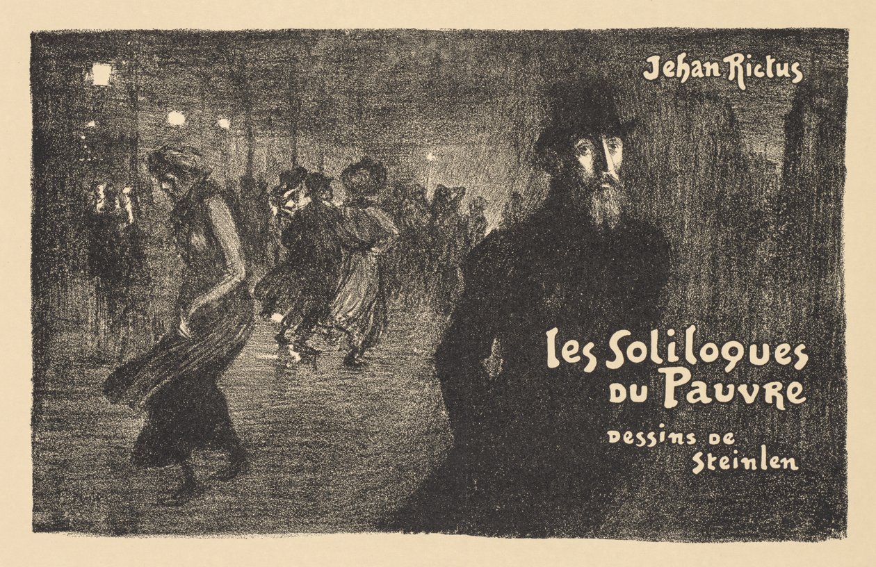 Paris by Night by Théophile Alexandre Steinlen