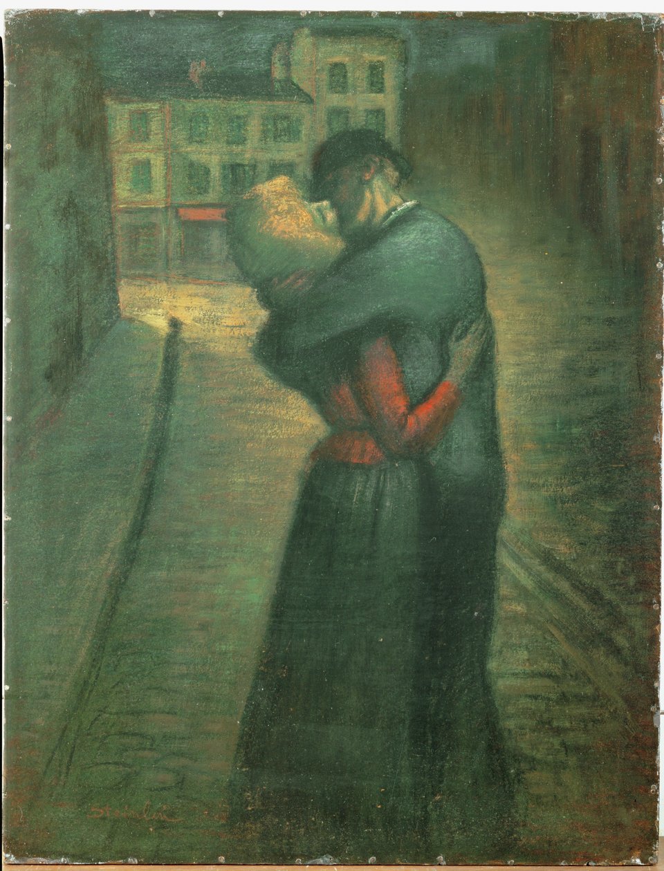 Evening Encounter by Theophile Alexandre Steinlen