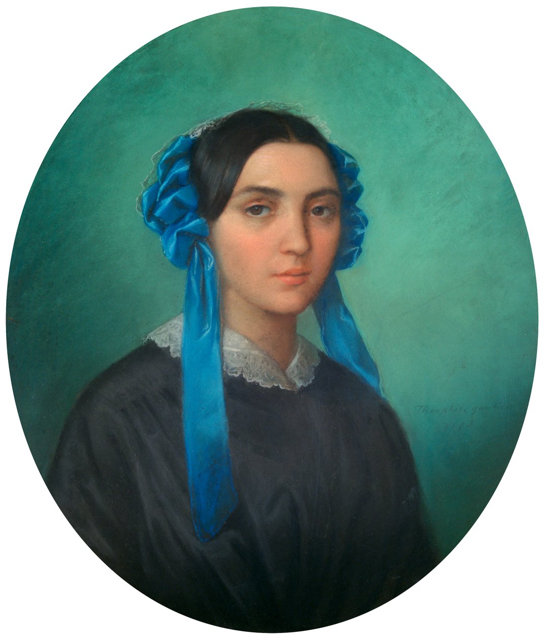 Portrait of a Young Girl by Theophile Gautier