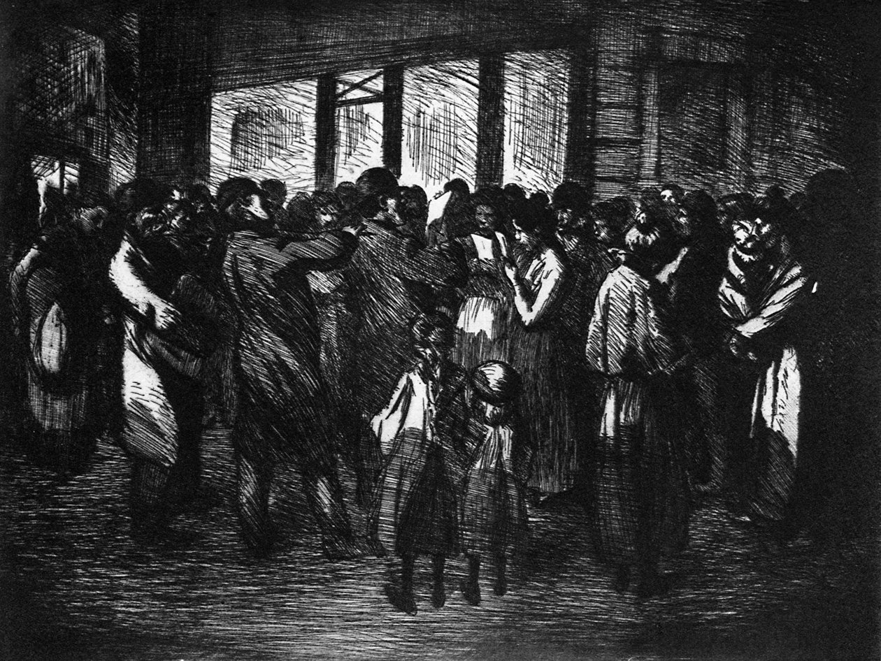 Street Singers by Theophile Steinlen
