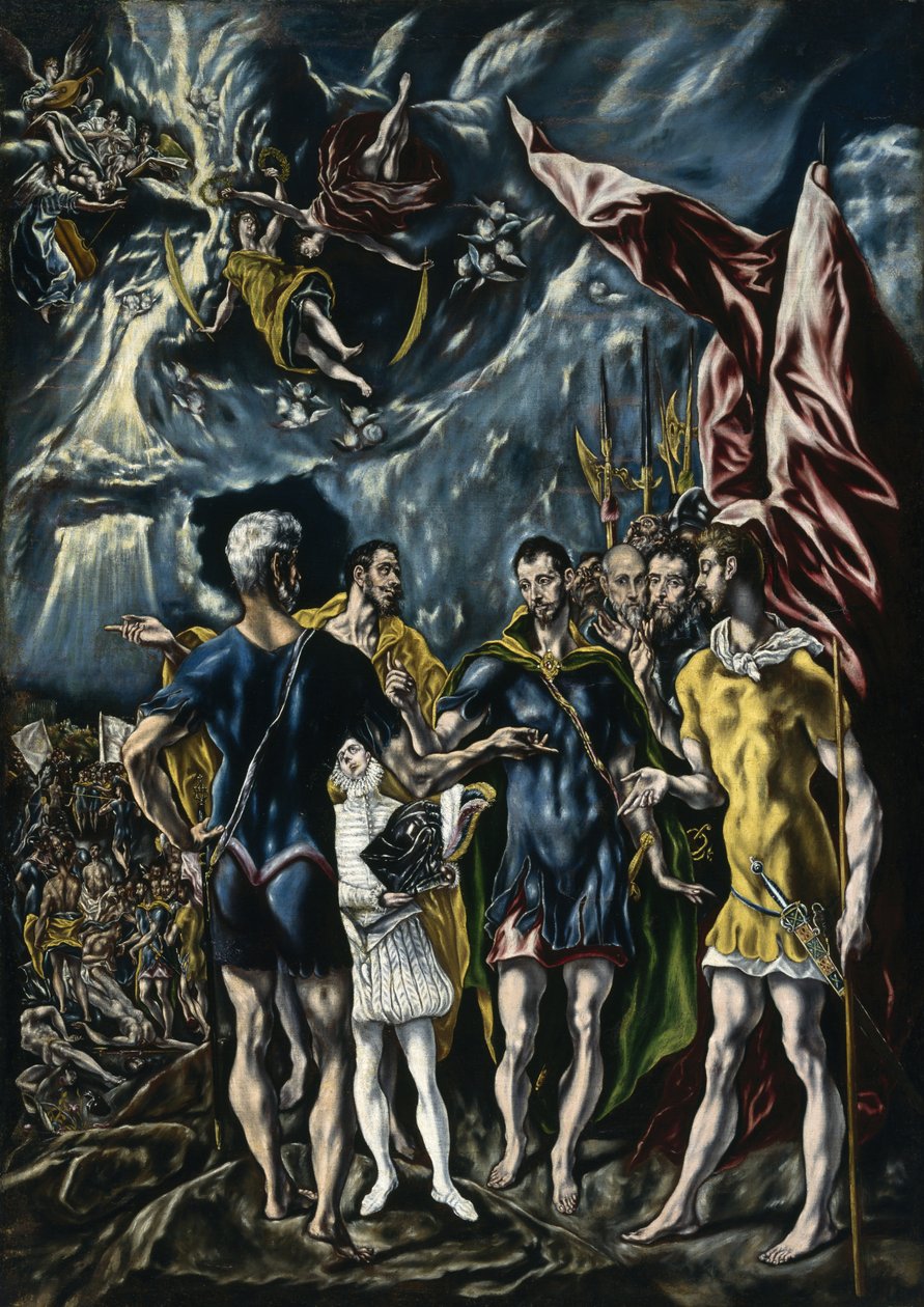 The Martyrdom of Saint Maurice, c.1600-25 by Theotocopoulos Jorge Manuel c.1578 1631 Theotocopoulos Jorge Manuel c.1578 1631